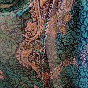 Colorful Paisley Scarf